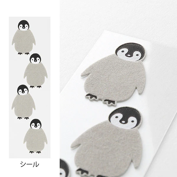 Midori | Set de Cartas Con Pegatinas Penguin - Image 3