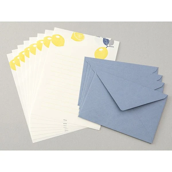 Midori | Set de Cartas Letterpress Lemon - Image 2