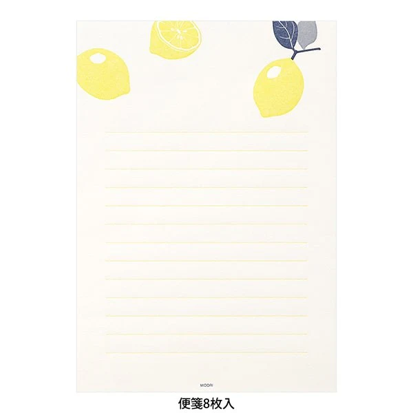Midori | Set de Cartas Letterpress Lemon - Image 4