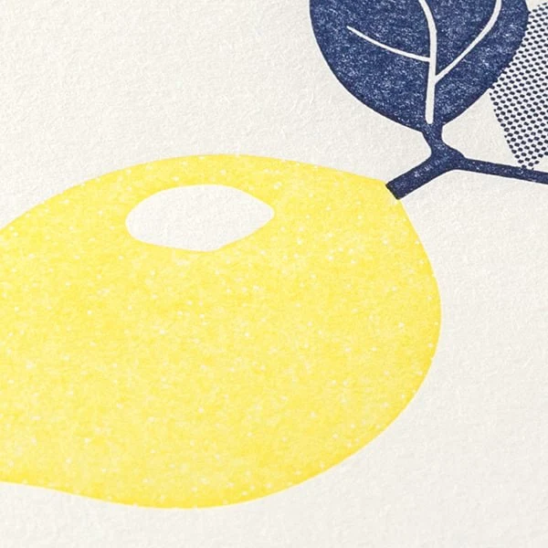 Midori | Set de Cartas Letterpress Lemon - Image 6