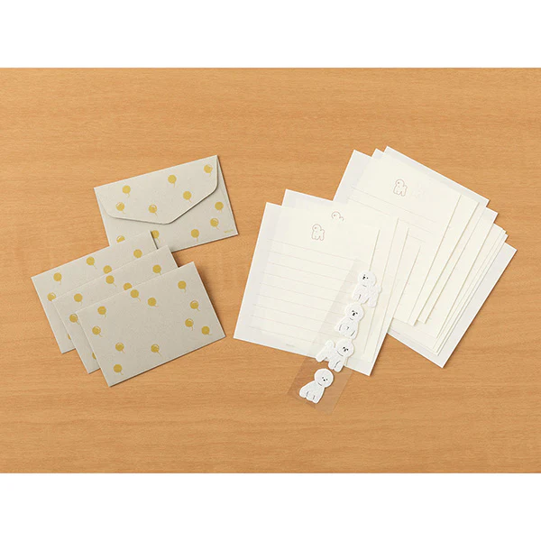 Midori | Set de Cartas Mini con Pegatinas Bichon Frise - Image 2