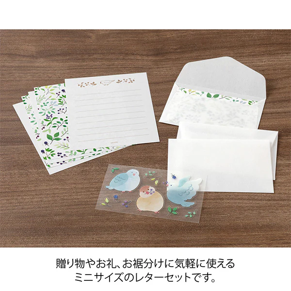 Midori | Set de Cartas Mini con Pegatinas For You Bird - Image 2