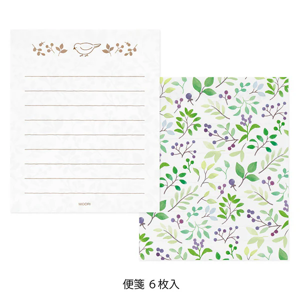 Midori | Set de Cartas Mini con Pegatinas For You Bird - Image 3