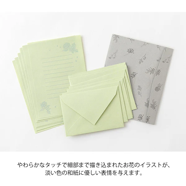 Midori | Set de Cartas Original Floral Green - Image 2