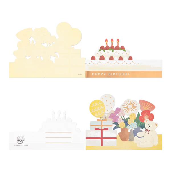 Midori | Tarjeta de Felicitación 3D Birthday Cake - Image 4