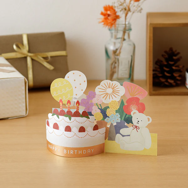 Midori | Tarjeta de Felicitación 3D Birthday Cake - Image 7