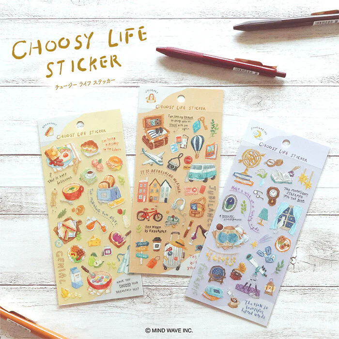 Mind Wave | Pegatinas Choosy Life Breakfast - Image 2