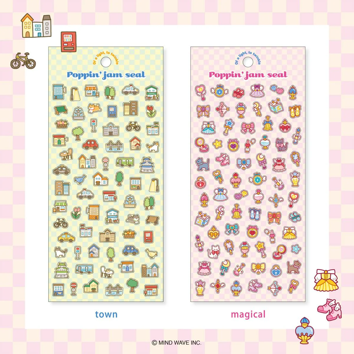 Mind Wave | Pegatinas Poppin' Jam Town - Image 2