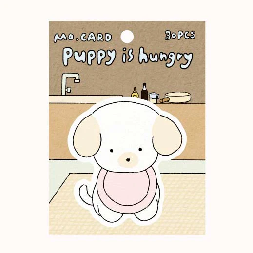 Mo Card | Notas Adhesivas Dog Club Puppy Is Hungry