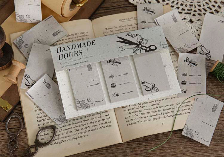 Mo Card | Set de Notas Adhesivas Life Imprint Handmade Hours - Image 2