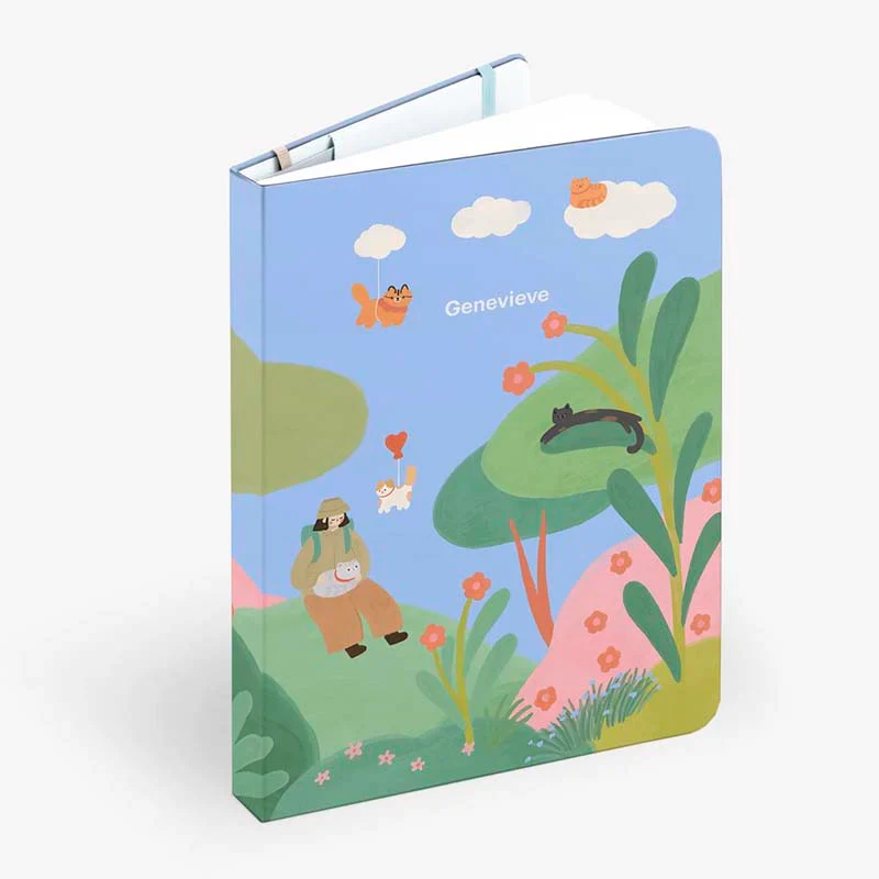 Mossery | Cuaderno Sketchbook A5 Cloud Cats (Papel 260gr) - Image 4