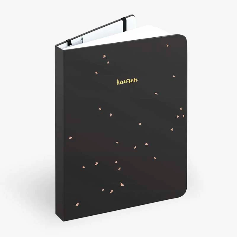 Mossery | Cuaderno Threadbound A5 Black Speckle (Puntos) - Image 3