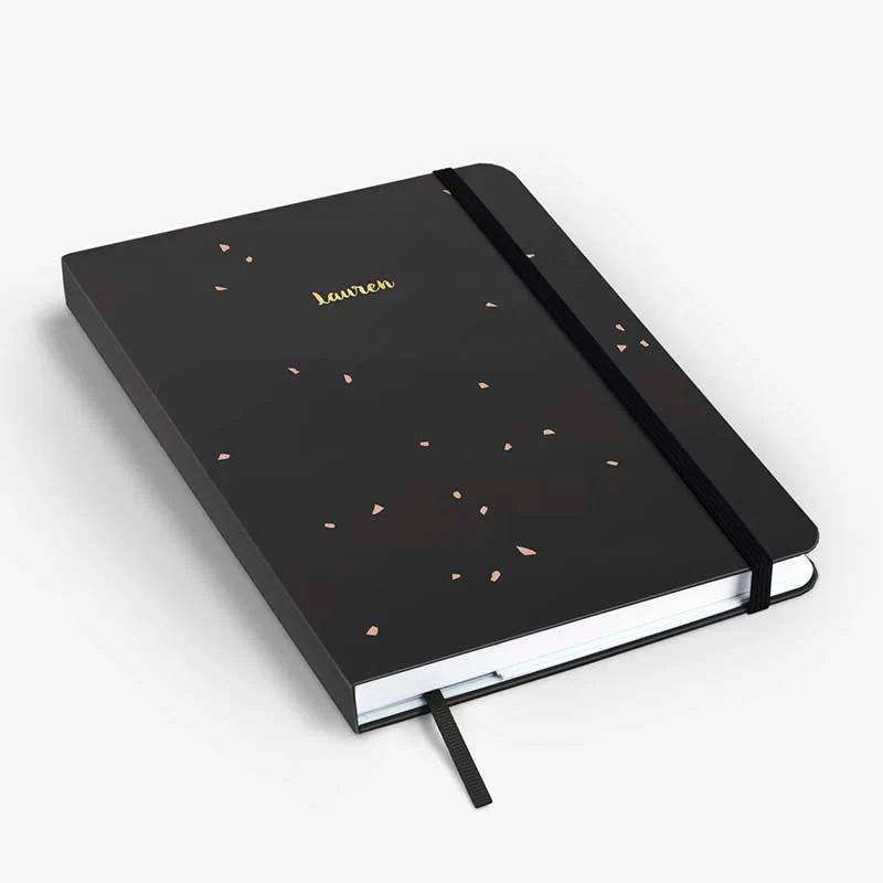Mossery | Cuaderno Threadbound A5 Black Speckle (Puntos) - Image 5
