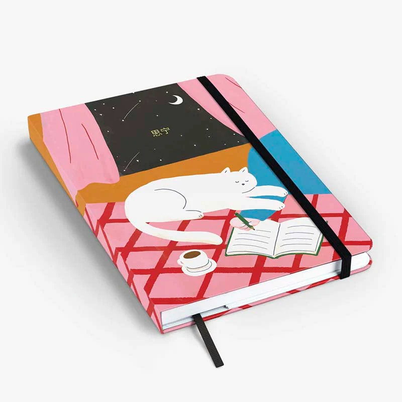 Mossery | Cuaderno Threadbound A5 Comfort Cat (Liso) - Image 5