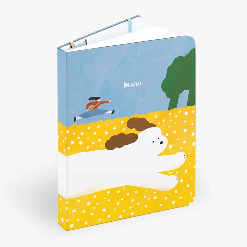 Mossery | Cuaderno Threadbound A5 Dog Chase (Puntos) - Image 2