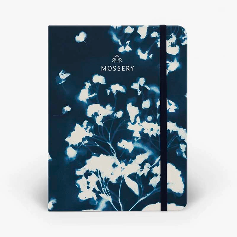 Mossery | Cuaderno Threadbound A5 Sun Hydrangea (Liso)
