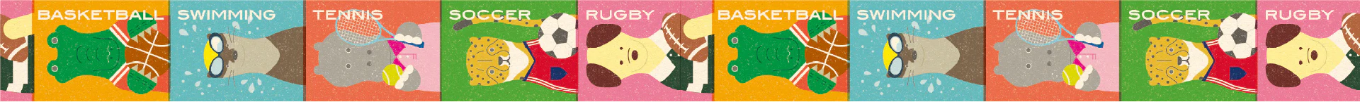 MT Masking Tape | Animal x Sports Washi Tape - Image 3