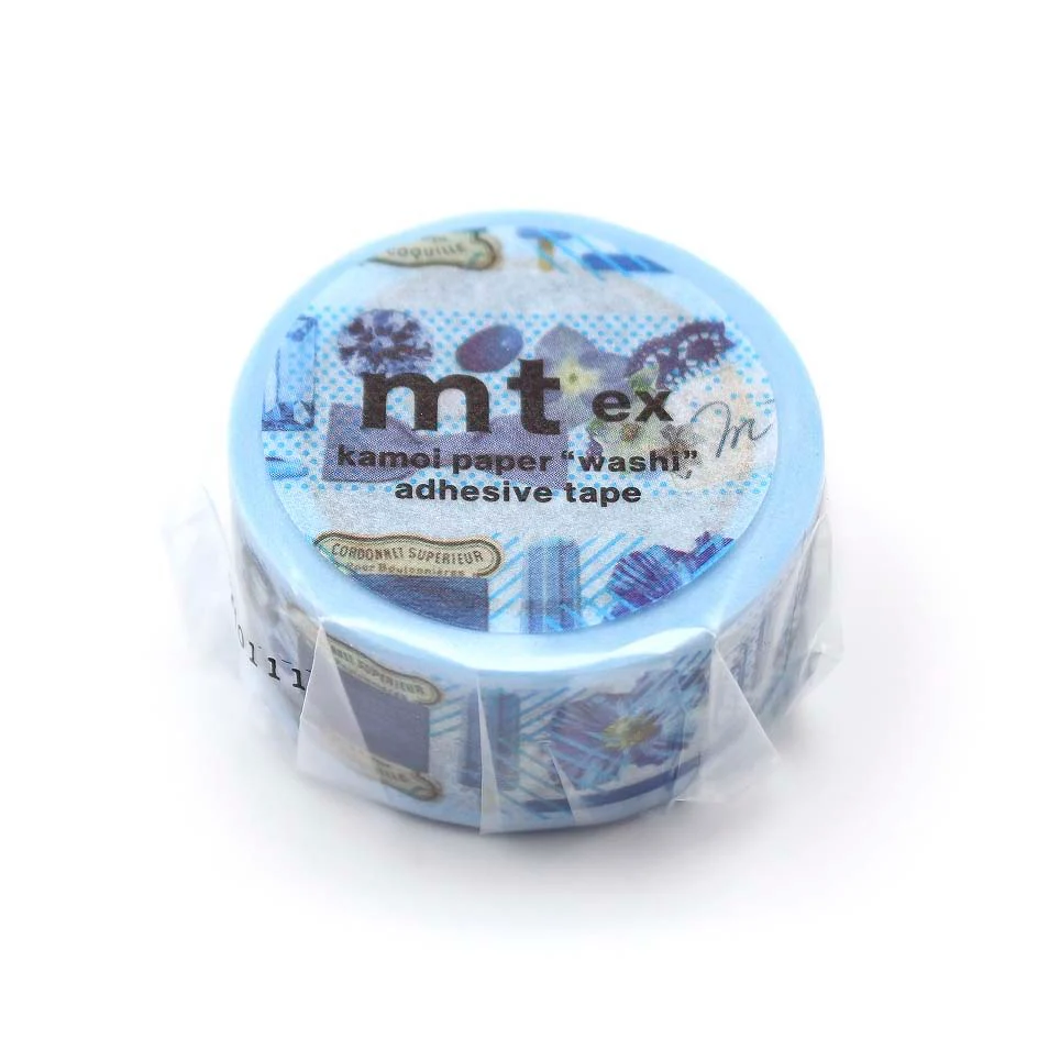 MT Masking Tape | Color Series Blue Washi Tape - Image 2