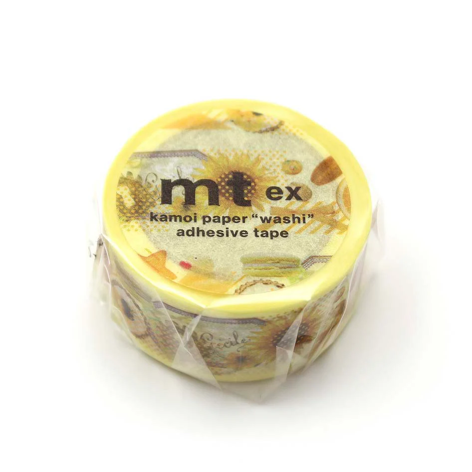 MT Masking Tape | Color Series Yellow Washi Tape - Image 2