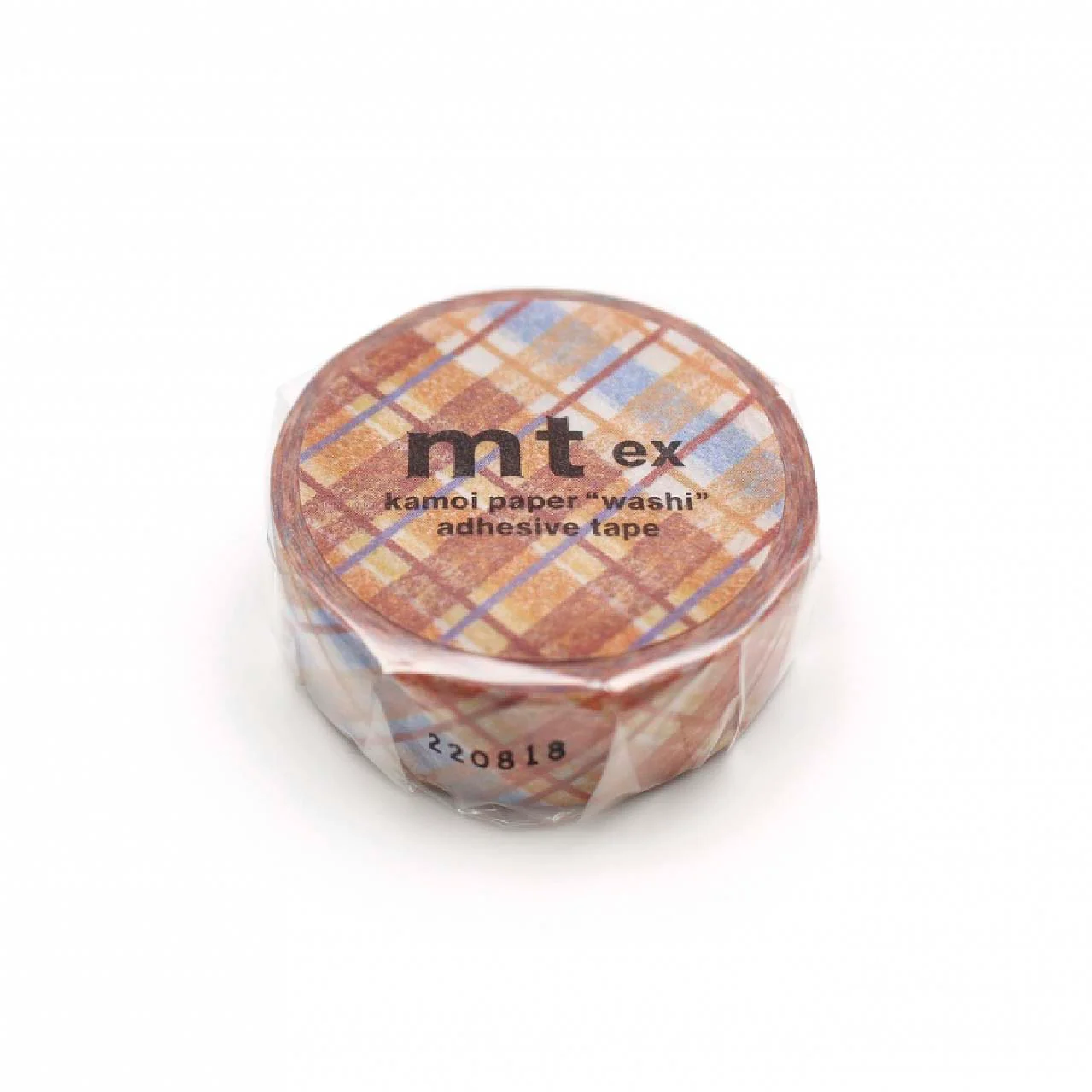 MT Masking Tape | Crayon Check Washi Tape - Image 2