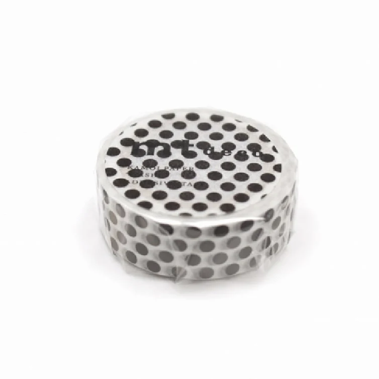 MT Masking Tape | Dot Black Washi Tape - Image 2
