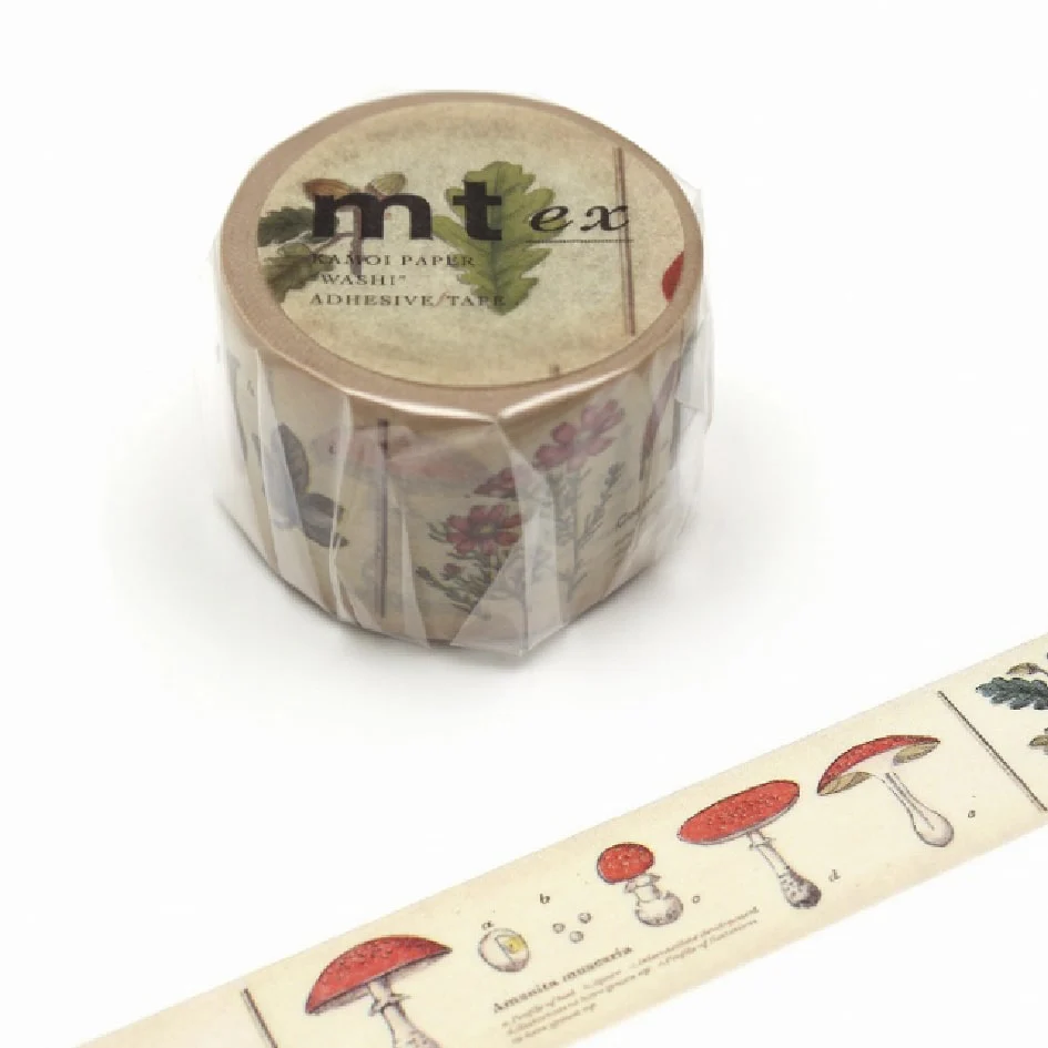 MT Masking Tape | Encyclopedia Plant Washi Tape - Image 2