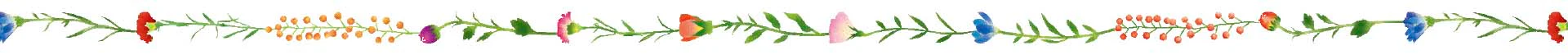 MT Masking Tape | Flower Line Washi Tape - Image 3