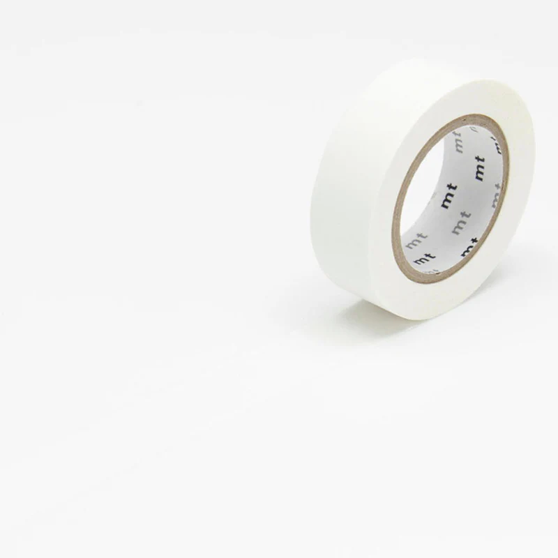 MT Masking Tape | Matte White Washi Tape