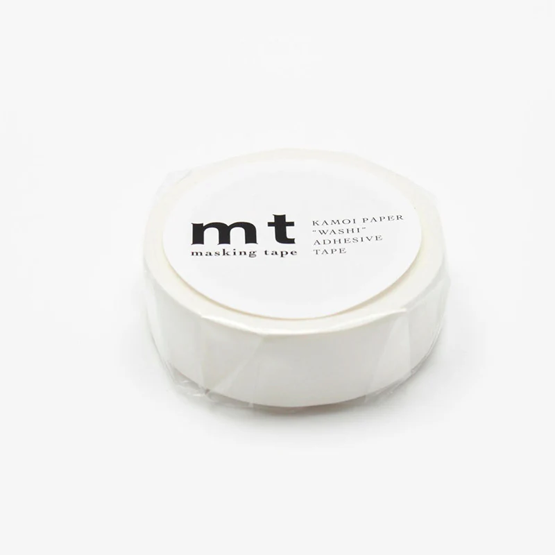 MT Masking Tape | Matte White Washi Tape - Image 2