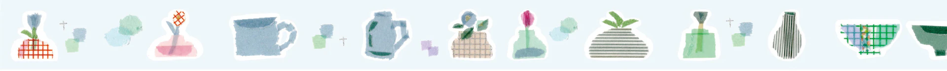 MT Masking Tape | Miki Tamura Iroiro Glass Washi Tape - Image 3