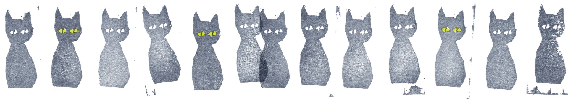 MT Masking Tape | Mina Perhonen Kuro-Neko Washi Tape - Image 3