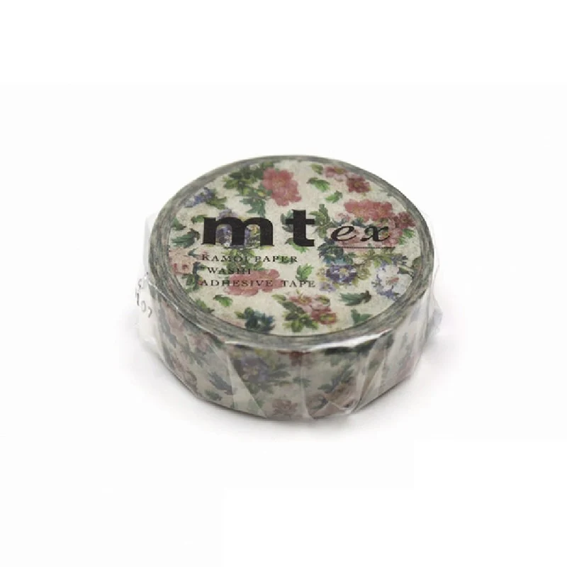 MT Masking Tape | Mini Flower Botanical Art Washi Tape - Image 2