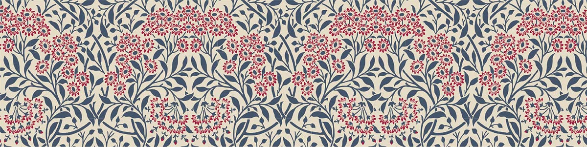 MT Masking Tape | Morris & Co. Michaelmas Daisy Washi Tape - Image 3