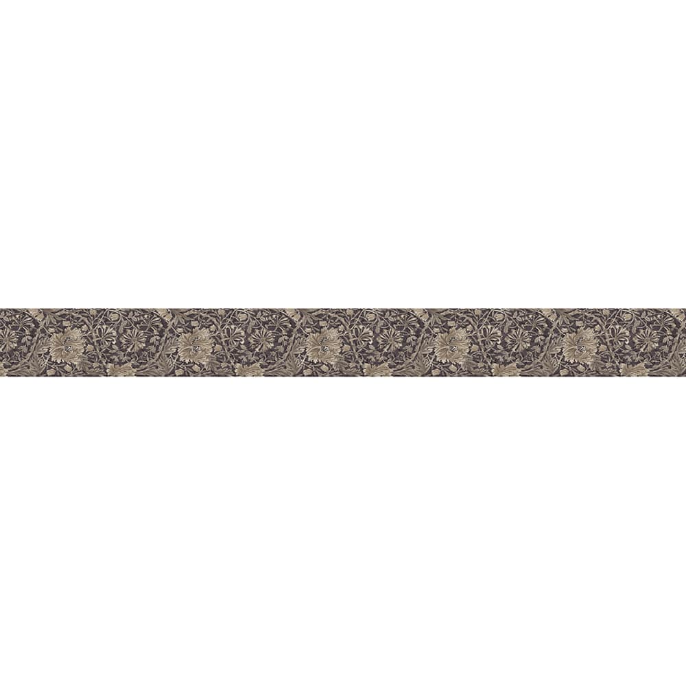 MT Masking Tape | Morris & Co. Pure Honeysuckle Tullip Black Ink Washi Tape - Image 3