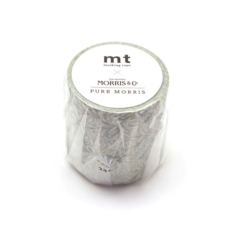 MT Masking Tape | Morris & Co. Pure Willow Boughs Eggshell Chalk Washi Tape - Image 2