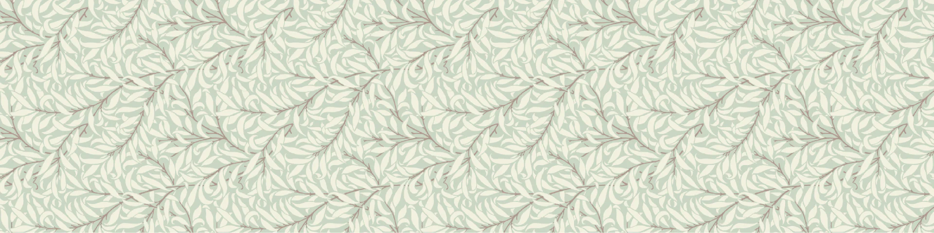 MT Masking Tape | Morris & Co. Pure Willow Boughs Eggshell Chalk Washi Tape - Image 3