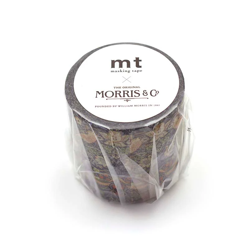 MT Masking Tape | Morris & Co. Strawberry Thief Washi Tape - Image 2