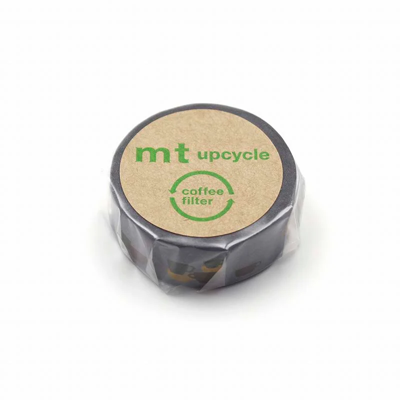 MT Masking Tape | MT Upcycle Coffee Overlapping Teacups Washi Tape - Image 2