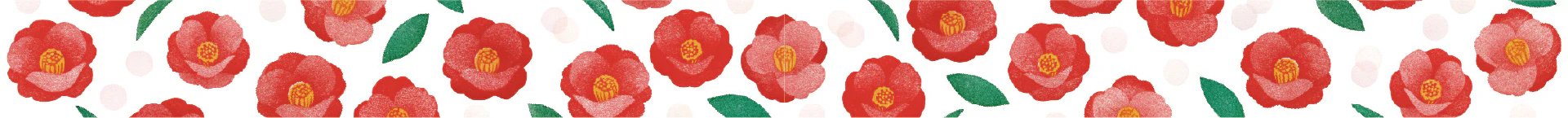 MT Masking Tape | MT x Maruichikyu Camellia Washi Tape - Image 3