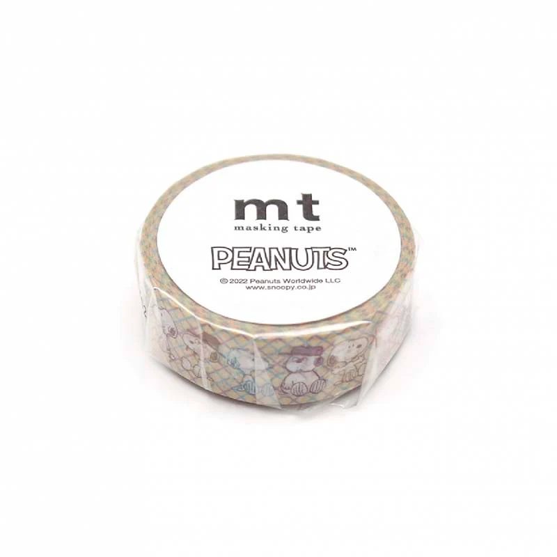 MT Masking Tape | Peanuts Snoopy Brothers Washi Tape - Image 2
