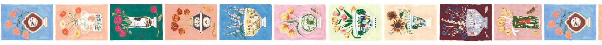MT Masking Tape | Polly Fern Flower Washi Tape - Image 3