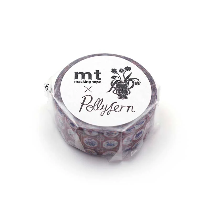 MT Masking Tape | Polly Fern Tile Washi Tape - Image 2