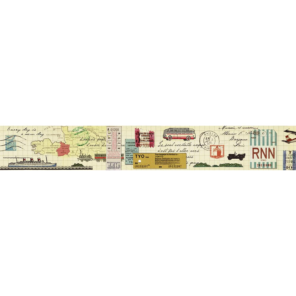 MT Masking Tape | Travel Way Washi Tape - Image 3