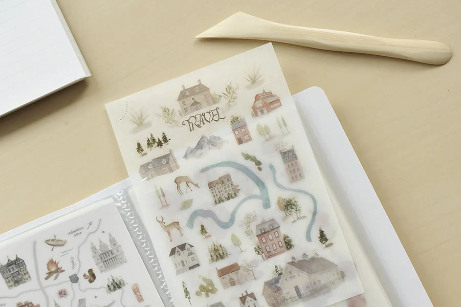 Mu Lifestyle | Carpeta Para Guardar Pegatinas Transferibles Light Purple - Image 2