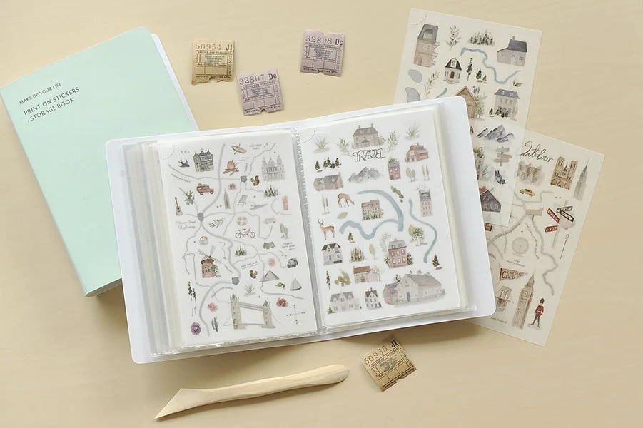 Mu Lifestyle | Carpeta Para Guardar Pegatinas Transferibles Light Purple - Image 3