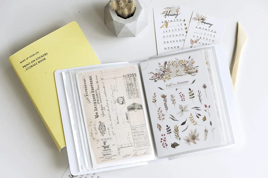 Mu Lifestyle | Carpeta Para Guardar Pegatinas Transferibles Light Purple - Image 4