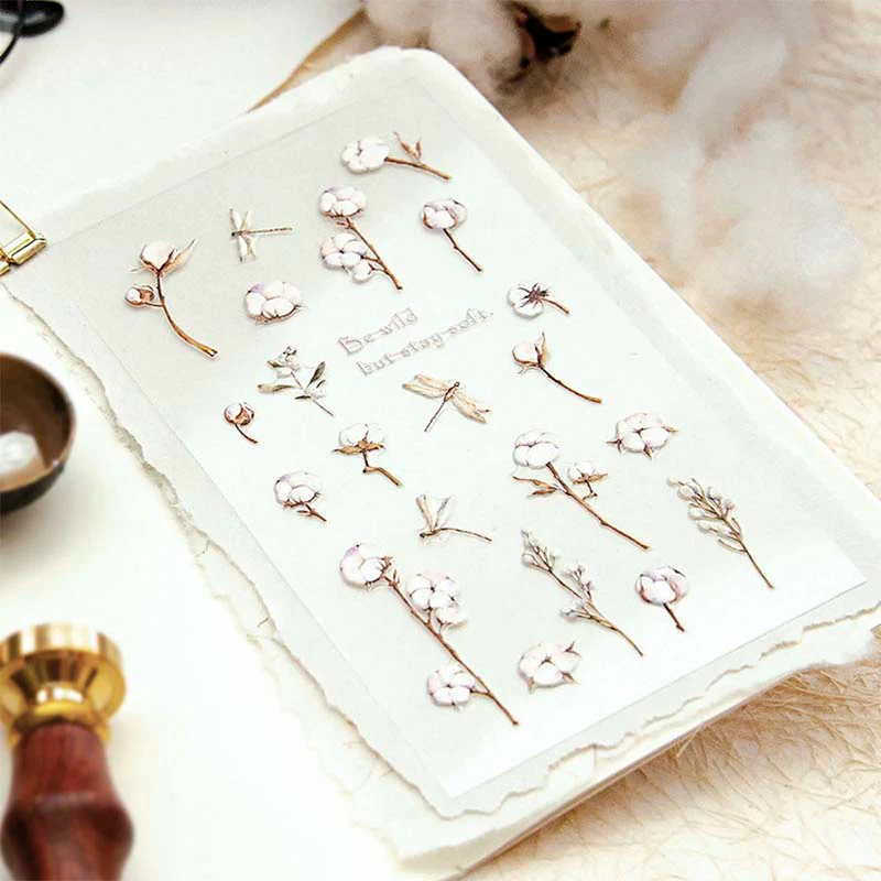 MU LifeStyle | Pegatinas Pop-Up 003 Cotton Flower - Image 2