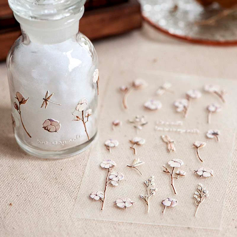MU LifeStyle | Pegatinas Pop-Up 003 Cotton Flower - Image 3