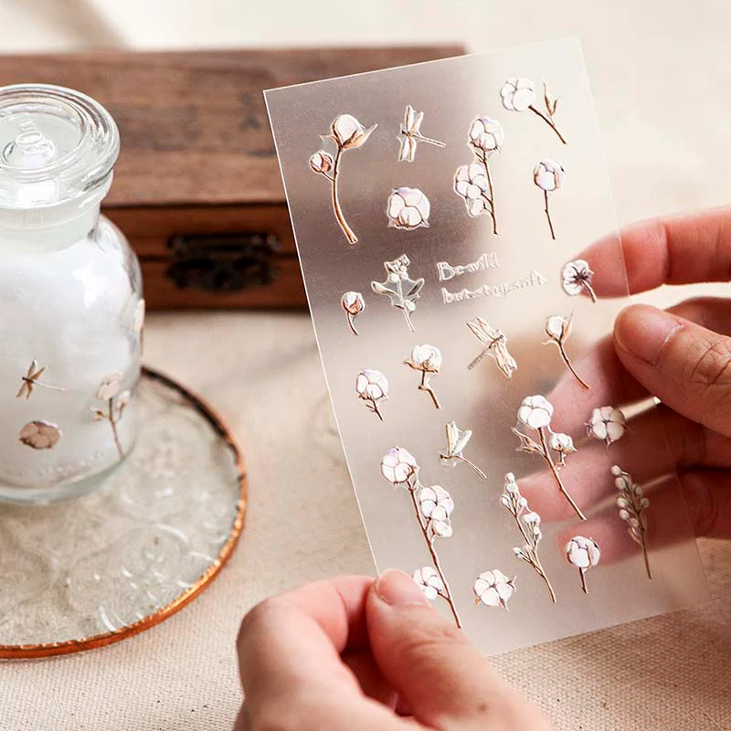 MU LifeStyle | Pegatinas Pop-Up 003 Cotton Flower - Image 5