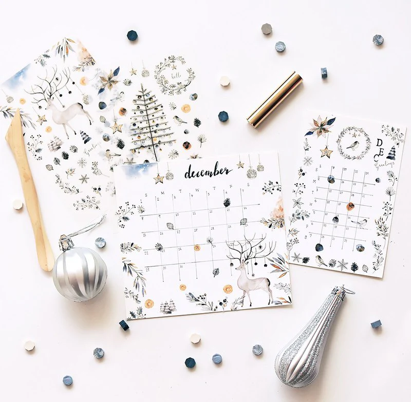 MU LifeStyle | Pegatinas Transferibles 1011 Silver Christmas - Image 2
